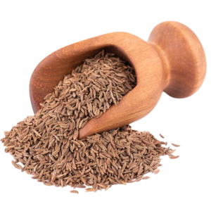close-up-cumin-seeds-wooden-scoop_157837-2145